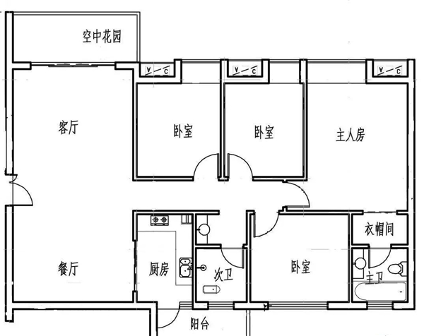 臥室裝修 大門正對(duì)房門